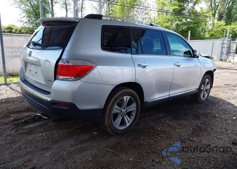 2013 Toyota Highlander Limited V6 из США, поврежденный, VIN 5TDDK3EH8DS244882